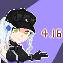 Pixel Art I made of Klukai for 416 Day 2025.

